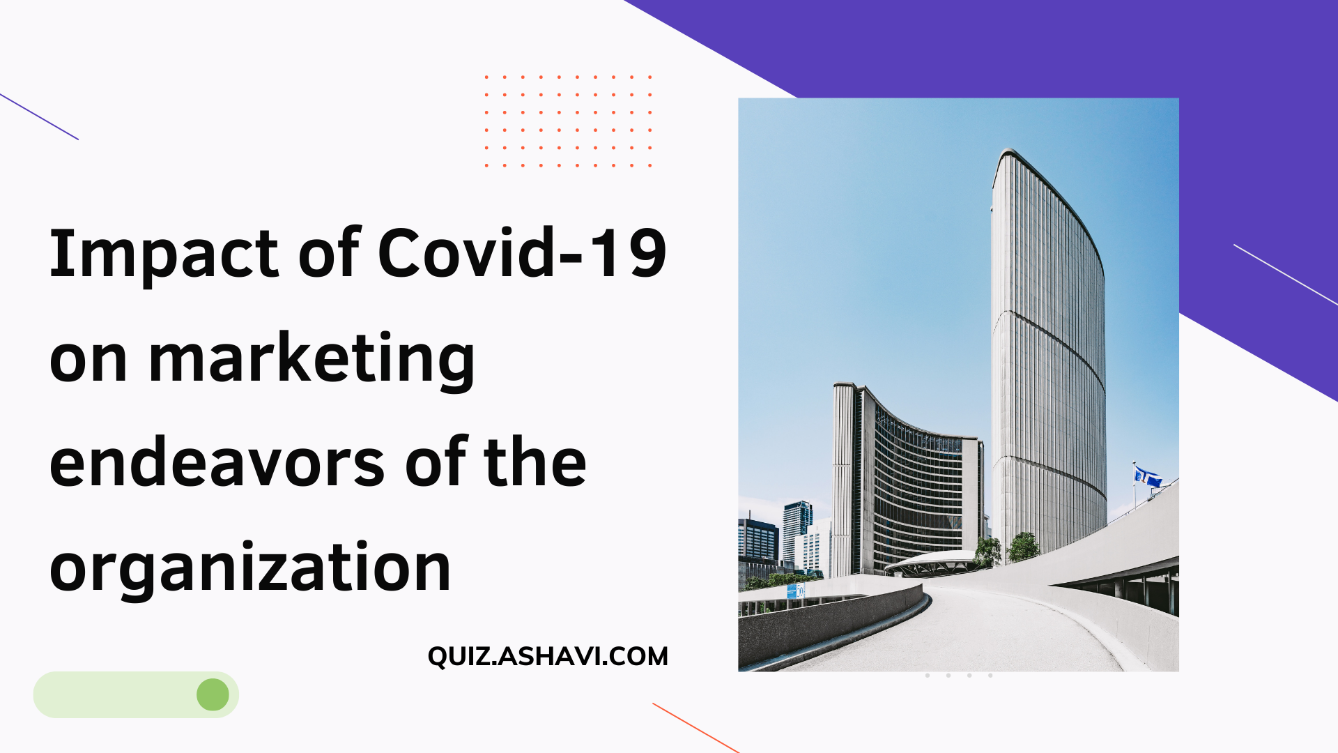 Impact of Covid-19 on marketing endeavors of the organization